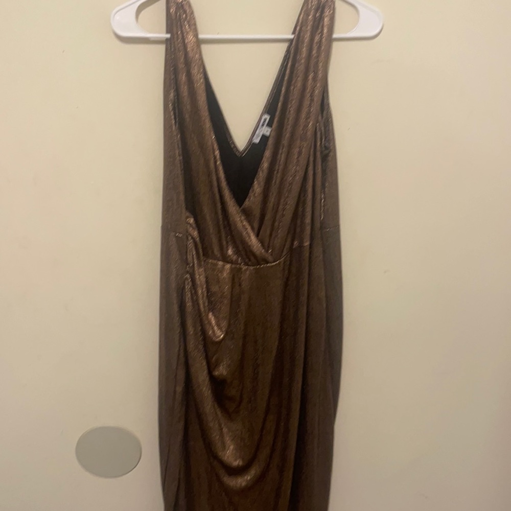 Low cut long dress